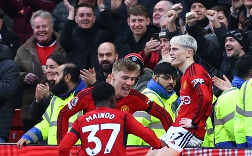 Sao trẻ Garnacho tỏa sáng, Man United vùi dập West Ham
