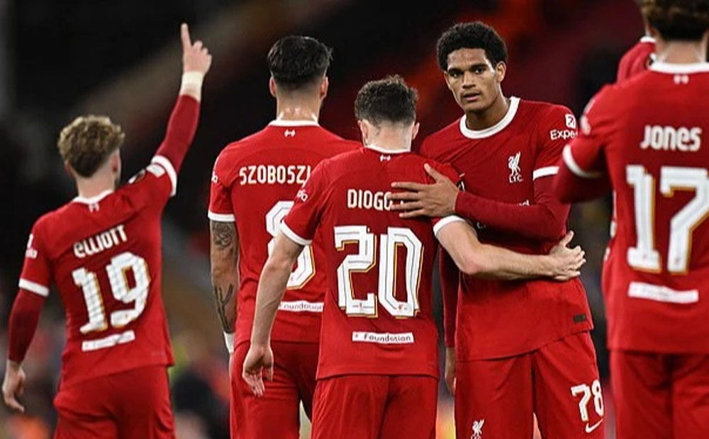 Tân binh bùng nổ, Liverpool thắng tưng bừng ở Europa League