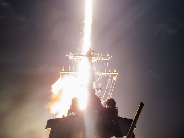 Tàu chiến Mỹ bắn hạ thành công tên lửa liên lục địa trong thử nghiệm