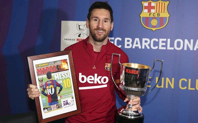 Messi vượt qua huyền thoại Telmo Zarra, phá kỷ lục ở danh hiệu Pichichi