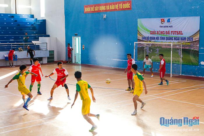 Khai mạc Giải bóng đá futsal cán bộ Đoàn, Hội tỉnh năm 2020