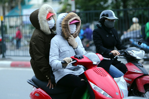 Ảnh hưởng không khí lạnh, các tỉnh thành từ Đà Nẵng đến Quảng Ngãi trời rét