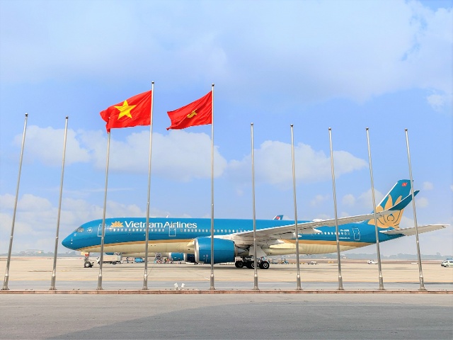 Vietnam Airlines thực hiện ngày bay cao điểm nhất trong phục vụ đại biểu tham dự Đại hội Đảng