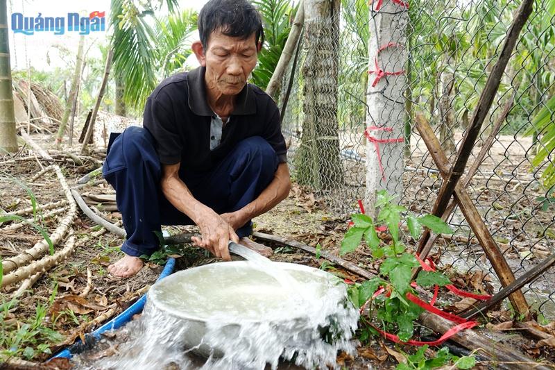 3/4 mẫu nước giếng ở thôn Phước Hòa bị ô nhiễm chất hữu cơ và vi sinh