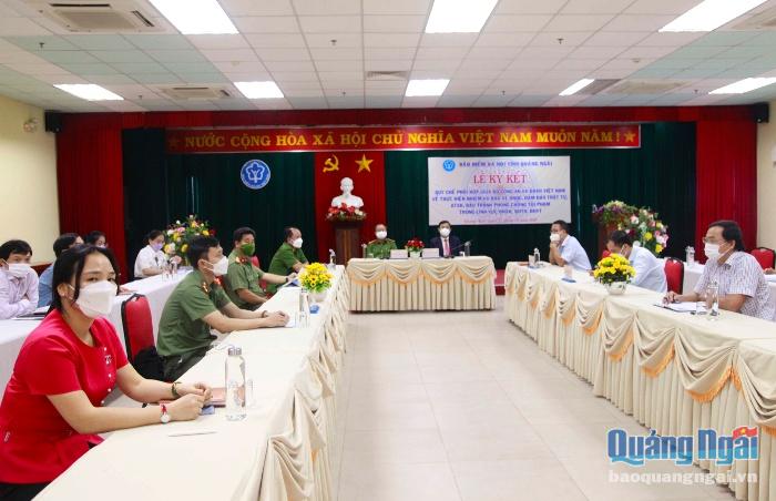 Bộ Công an và Bảo hiểm Xã hội Việt Nam ký kết quy chế phối hợp