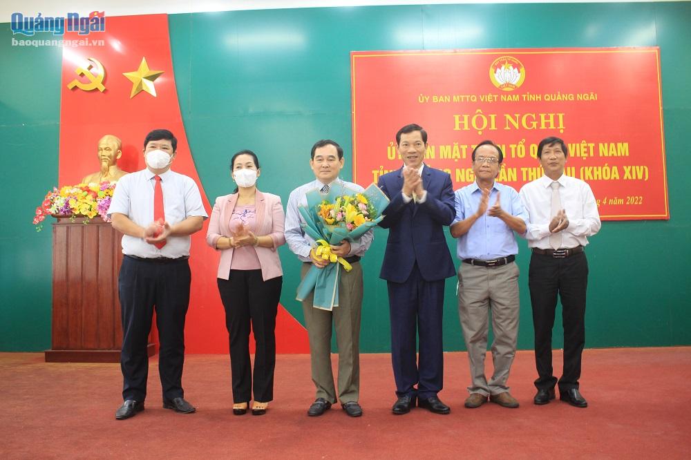 Ông Nguyễn Xuân Mến giữ chức Phó Chủ tịch Ủy ban MTTQ Việt Nam tỉnh Quảng Ngãi