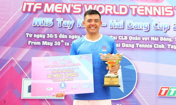 Lý Hoàng Nam đoạt chức vô địch nhà nghề thứ 3 trong hai tuần